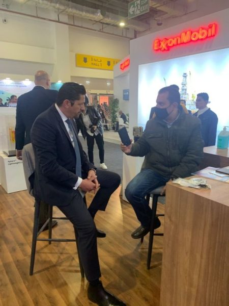 تمير ناصر وحوار مع العالم اليوم