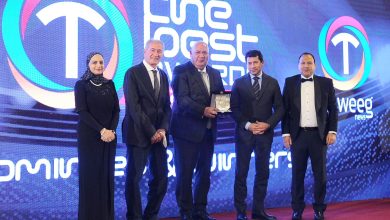 وزير الشباب والرياضة يكرم محمد عادل حسني راعي الأبطال الأولمبيين