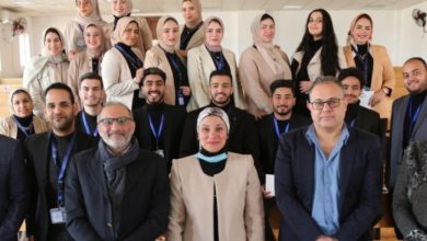 فريق طلاب الإعلام بأكاديمية الشروق