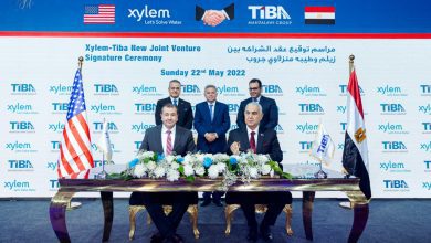 «طيبة المنزلاوي» توقع عقد شراكة مع « Xylem الأمريكية» لتصنيع مضخات المياه