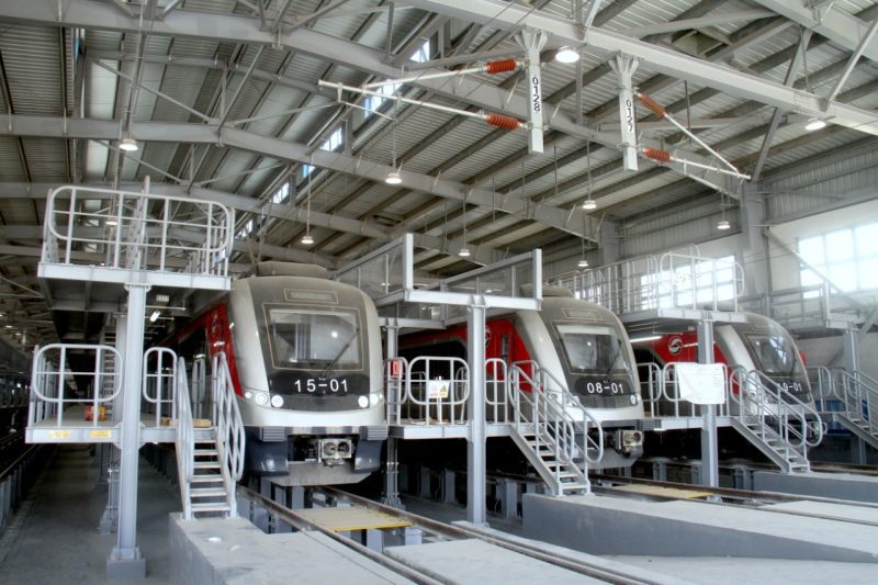 رواد الهندسة الحديثة تنهى مشروع الورشة الرئيسية للقطار المكهرب (السلام/ العاصمة الإدارية/ العاشر من رمضان)