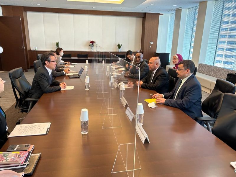 وزير النقل يلتقى نائب رئيس الجايكا