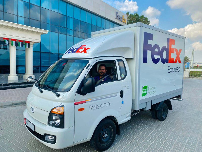 1670937672198 Fedex Advances Sustainable Operations With Electric Vehicle Trials In The Uae