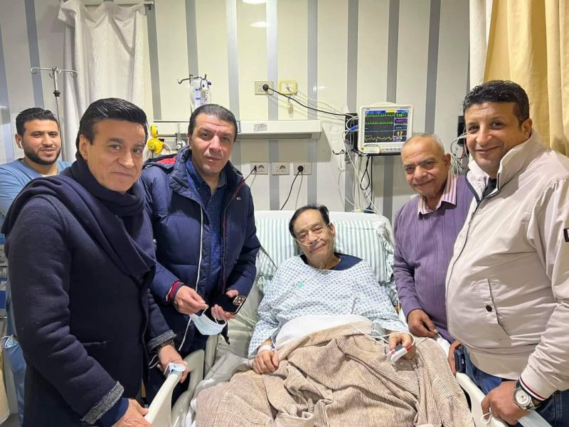 نقيب الموسقيين خلال زيارة حلمي بكر