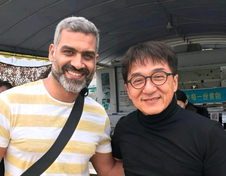 هاني عادل وجاكي شان