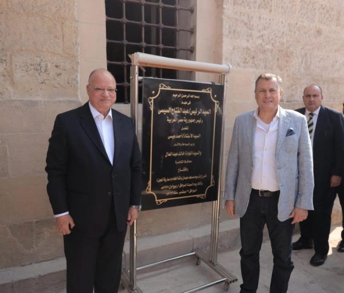 وزير السياحة ومحافظ القاهرة يفتتحان جامع سليمان باشا الخادم بقلعة صلاح الدين الأيوبي بعد الانتهاء من ترميمه