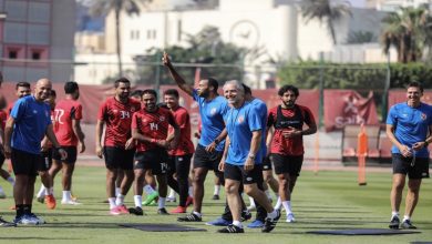 تدريبات الأهلي