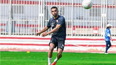 يوسف أوباما لخبر تدريبات تأهيلية لثلاثي الزمالك