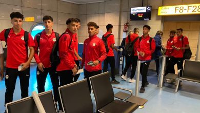 بعثة منتخب الشاب