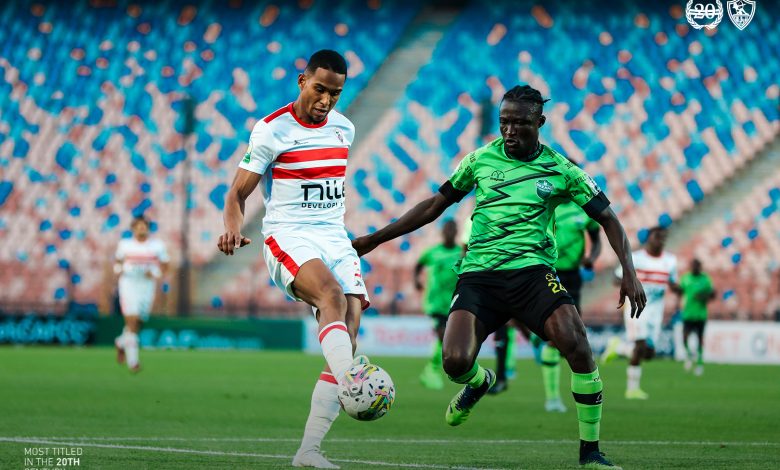 الزمالك ودريمز الغاني