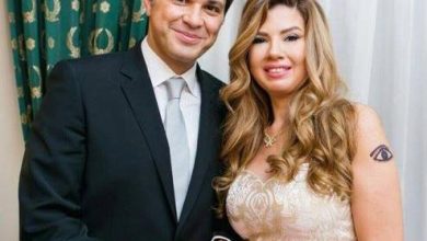 رانيا فريد شوقي وزوجها