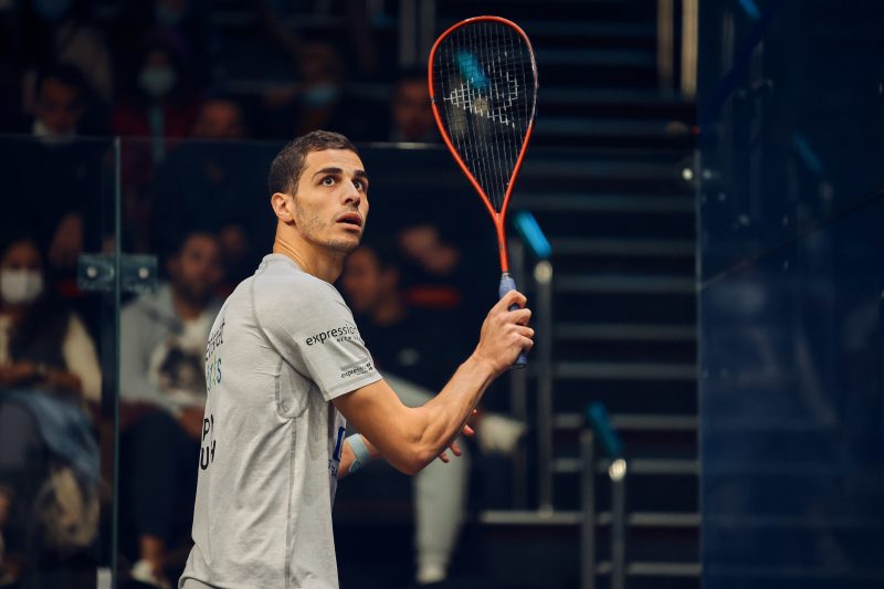 علي فرج لخبر الإسكواش