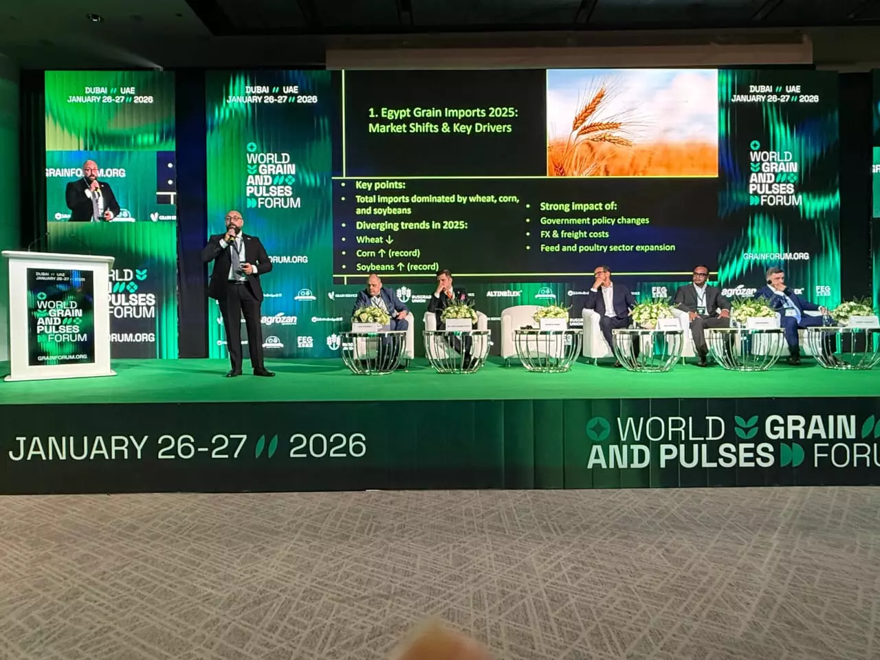 أحمد السباعي: روسيا تستحوذ على 59% من واردات مصر من القمح