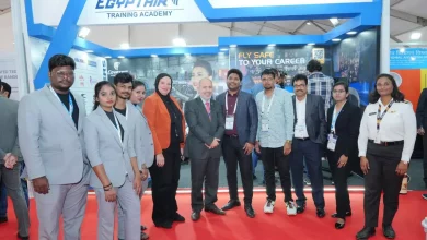 أكاديمية مصر للطيران للتدريب تعزز ريادتها العالمية بمشاركتها في معرض Wings India Airshow 2026