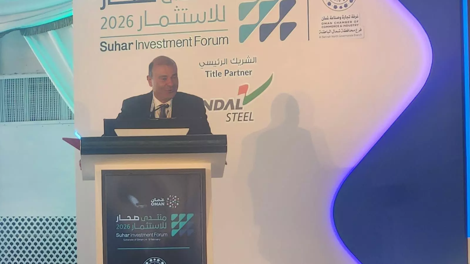 خالد حنفي يطلق من "صحار"-سلطنة عمان مبادرة "بوابة صحار العالمية: