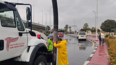 استعدادات مكثفة بمطار القاهرة الدولي لمواجهة التقلبات الجوية