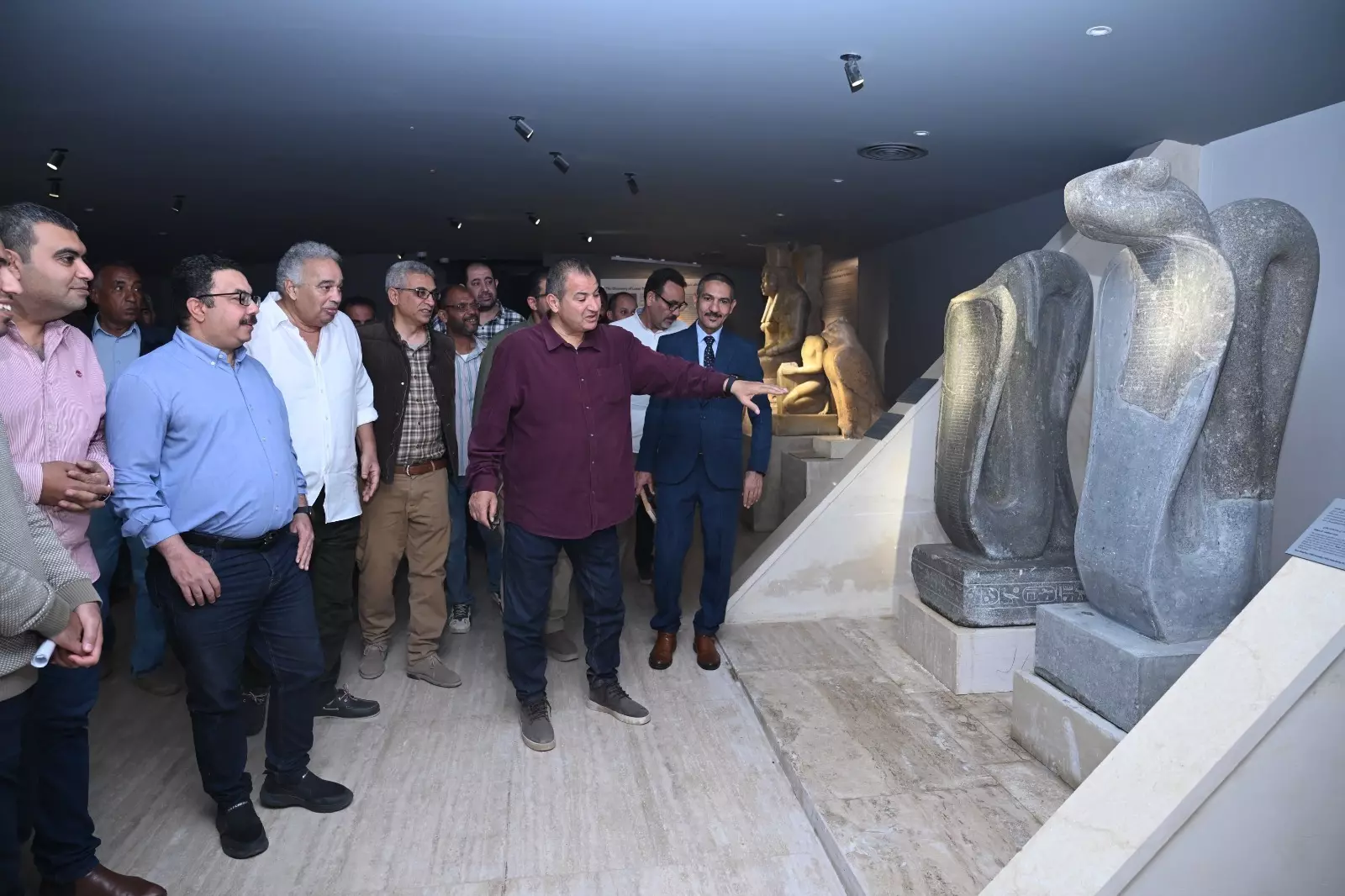 الانتهاء من أعمال تطوير قاعة الخبيئة بمتحف الأقصر تمهيدًا لافتتاحها قريبًا